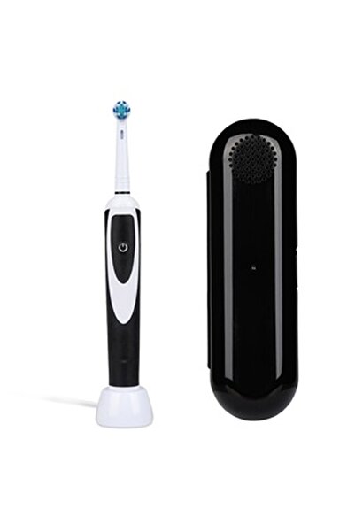 CBD CORAL BEST DEALS Perie de Dinti Electrica Reincarcabila Alb Neagra cu 2 R...