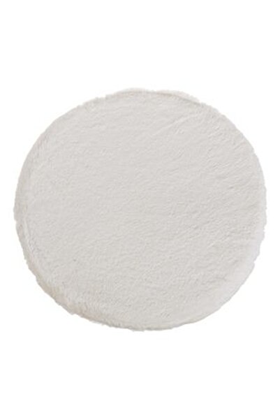 CBD CORAL BEST DEALS Perna pentru Scaun de Iarna din Blana Artificiala Alba Ø...