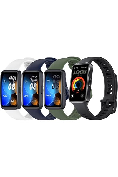 GENERAL 4PCS Compatible with Huawei band 9/8 strap classic watch bands sports...