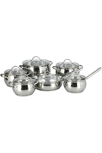 Parfait 12-Piece Sturdy Non-Stick Coating Comfortable Grip Fix Handles Cookwa...