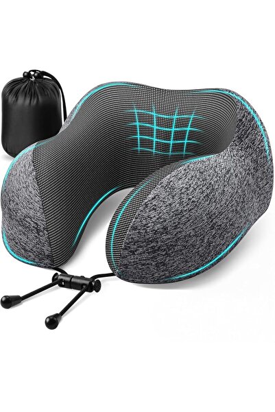 Nnewvante Travel Pillow, Travel Pillows for Sleeping Airplane, Removable Cove...