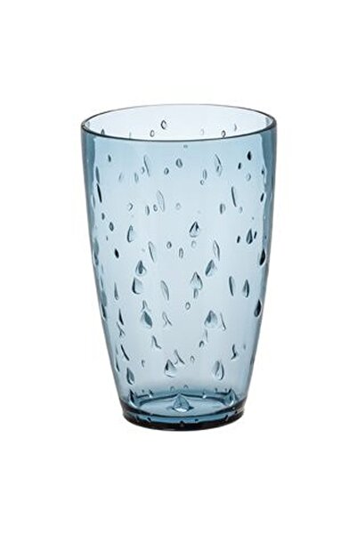CBD CORAL BEST DEALS Pahar din Plastic Transparent Bleu cu Model pentru Apa 4...