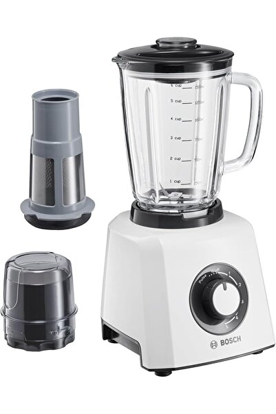 Boschen خلاط بوش مايتي ميكس 600 واط، أبيض، للطحن والتقطيع والخلط، شفرات مخددة...