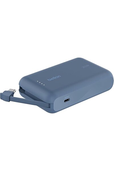 Belkin Limited بيلكن بوست تشارج، محمول مع كابل مدمج 10K PD 20W - شحن سريع - ت...