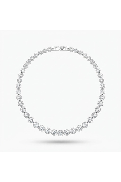 h&b design jewel Round Cut Waterway Necklace
