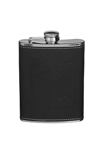 CBD CORAL BEST DEALS Plosca din Otel Inoxidabil cu Acoperire Neagra "Whiskey"...