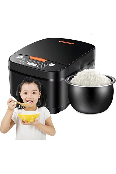 LinJie جهاز طهي الأرز الكهربائي، طباخ ذكي متعدد الوظائف سعة 5 لتر للأرز، مع م...