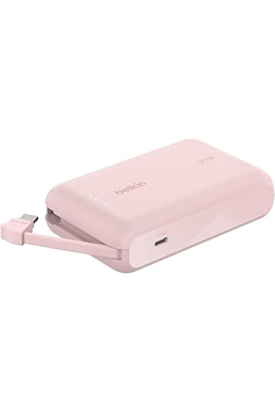 Belkin Limited بيلكن بوست تشارج، محمول مع كابل مدمج 10K PD 20W - شحن سريع - ت...