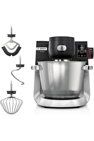Boschen خلاط بوش سلسلة 6 طراز MUMS6ZM00G مع تقنية استشعار ذكية وميزان مدمج، ا...