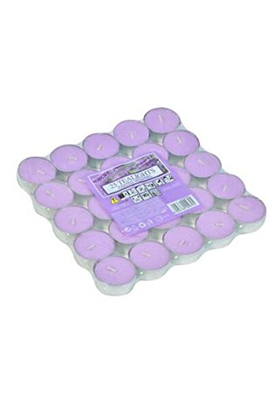 CBD CORAL BEST DEALS Lumanari Tip Pastila Mov Lavanda Ø3.5x1.5cm - 25buc, 3x2cm