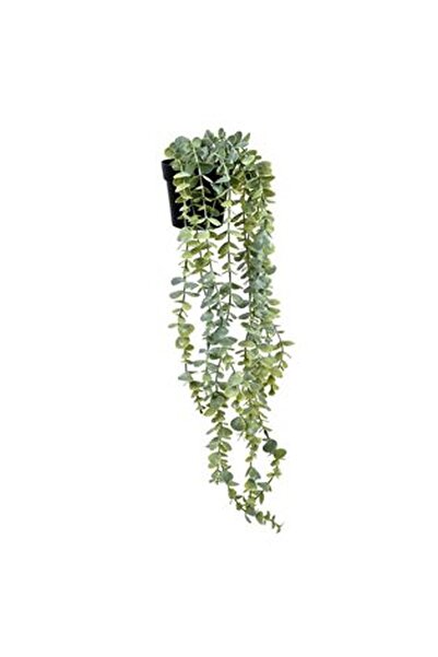 CBD CORAL BEST DEALS Ghiveci Decorativ din Plastic Negru cu Planta Artificial...