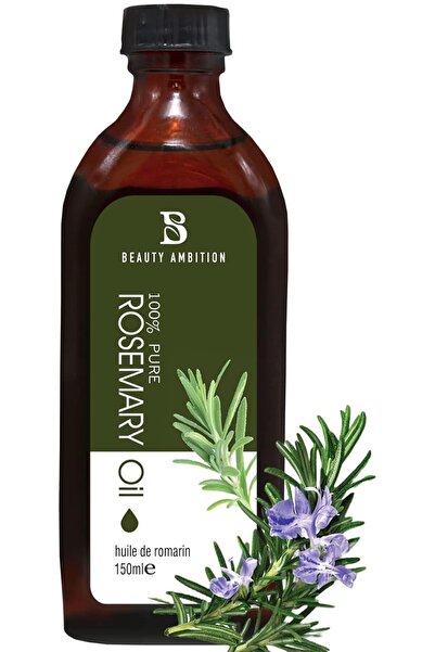 BEAUTY AMBITION زيت إكليل الجبل للشعر الجاف والتالف والعناية بالبشرة، زيوت أس...