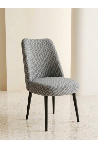ELYURT Tuğla desen oval sandalye kılıfı