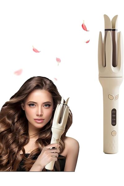 ELECDON Automatic Hair Curler, One-Click Rotating Curling Iron with 4 Temps &...