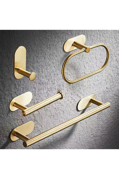 Sumkyle Bathroom Accessories Set, 4-Piece Bathroom Hardware Set