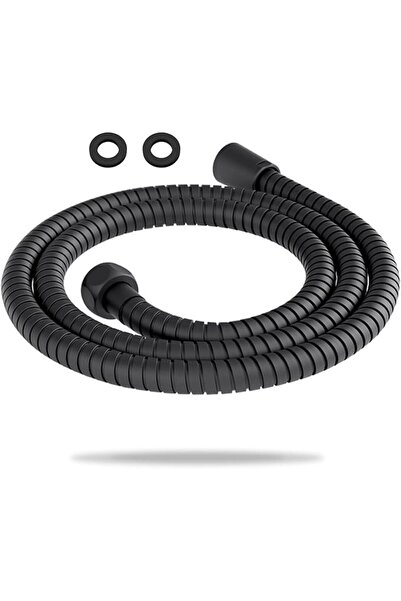 AZONEE Matte Black Shower Hose 59 Inch, Extra Long Stainless Steel Handheld S...