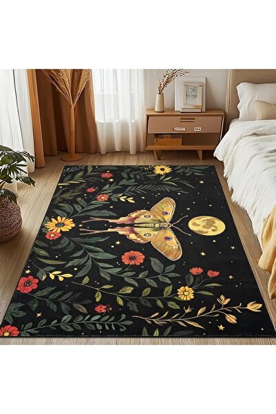 Mosiso 5x7 Area Rug for Living Room, Soft Non-Slip Low Pile Carpet