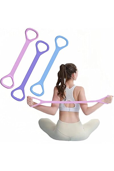 Yelajoy Figure-8 Resistance Bands, Elastic Training Ropes for Arms, Back and ...