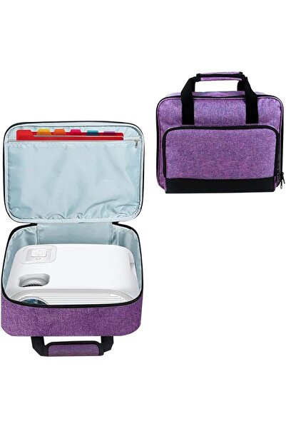 Generic Projector Carrying Case, Projector Bag with Accessories Storage Pocke...
