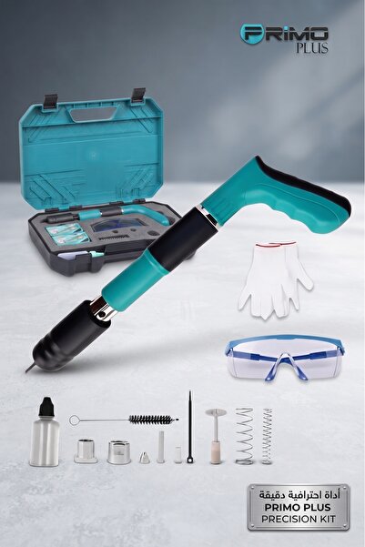 Primo Plus Pneumatic nail drill for steel piercing and multi-color riveting