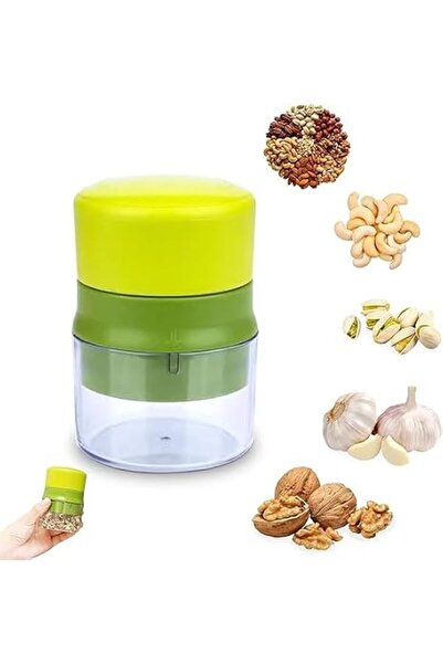 GENERAL Portable Manual Nut Grinder – Handheld Crusher for Walnuts, Almonds, ...