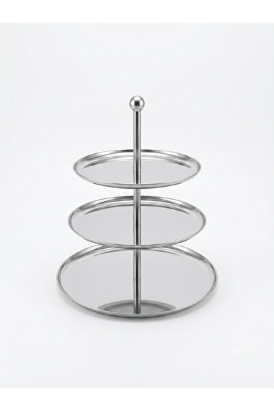 Maglor Luxury 3-Tier Steel Presentation Stand - Stainless Steel Presentation ...