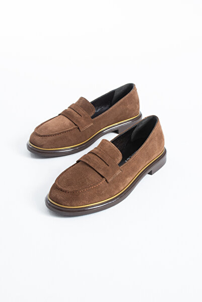 dericia shoes حذاء لوفر نسائي كاجوال من الجلد الطبيعي من ريفيرا