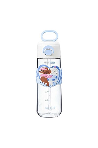 DILLER D2540 700 ml Tritan Water Bottle with Neck Strap