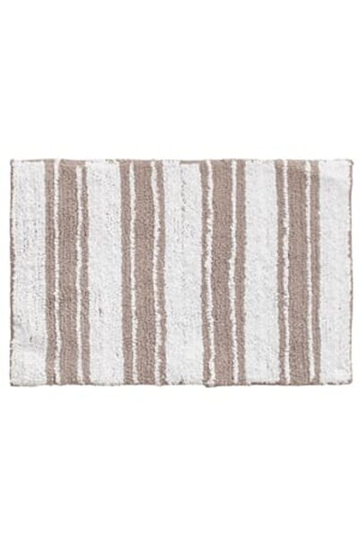 CBD CORAL BEST DEALS Covoras Baie Bej cu Dungi Albe 60x40cm