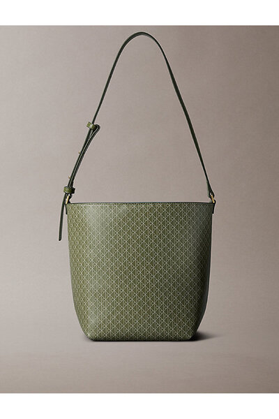 Calvin Klein Emblem Logo Mesh Tote Bag
