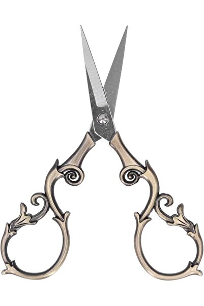 Bukela Retro European Scissors for Embroidery Stainless Steel Gourd Shaped Sc...