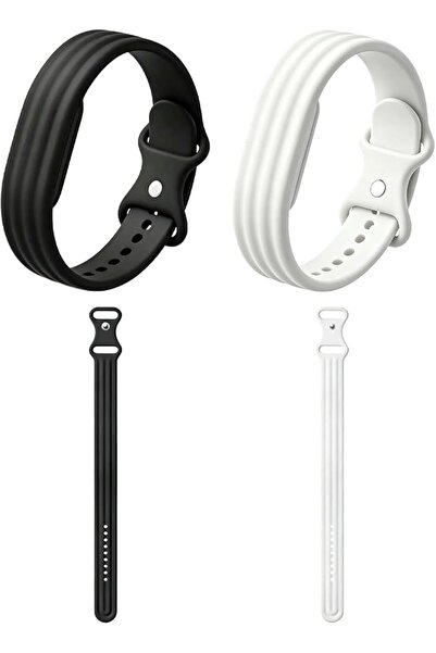 GENERAL 2 Pack Silicone Band Compatible with Google Fitbit Air Screenless Act...