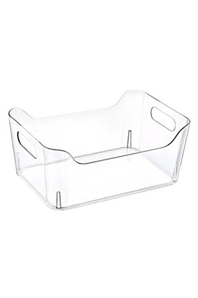 CBD CORAL BEST DEALS Cutie de Depozitare din Plastic Transparent cu Manere 10L