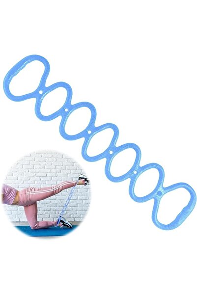 TERRIFI 7 Ring Resistance Band, Silicone Yoga Stretching Strap for Physical T...