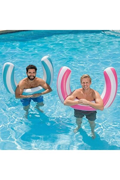 ANGJU Inflatable Curved Swimming Pool Noodle Stripe Swimming Inflatable Pool ...