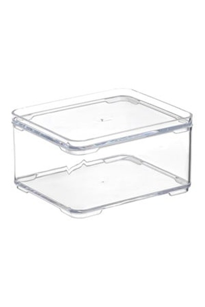 CBD CORAL BEST DEALS Cutie de Organizare din Plastic Transparent Stivuibila 1...