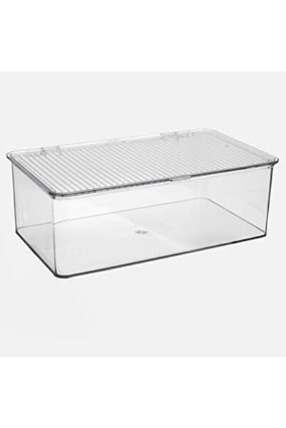CBD CORAL BEST DEALS Cutie de Organizare din Plastic Transparent Stivuibila 2...