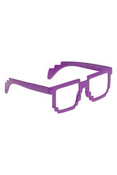 CBD CORAL BEST DEALS Ochelari Trendy de Deghizare, Plastic, Verde, Mov