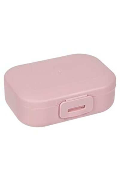 CBD CORAL BEST DEALS Săpunieră de călătorie din plastic, roz pudră, 11.5x8cm,...