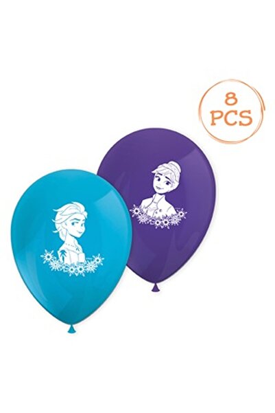 CBD CORAL BEST DEALS Baloane de Petrecere Albastru Mov Frozen 28cm - 8buc