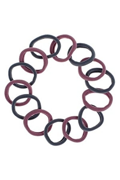 CBD CORAL BEST DEALS Elastice Par Frotte Antracit Maron pentru Femei - 14buc