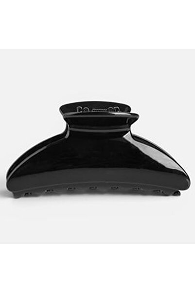 CBD CORAL BEST DEALS Clama de Par Neagra pentru Femei 9cm, Negru