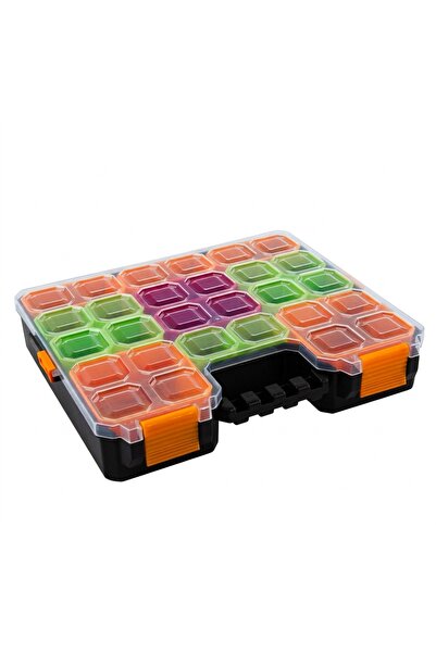 SUPER-BAG Cube 300 Organizer Takım Çantası 20'' ASR4021 Çok Amaçlı Renkli Böl...