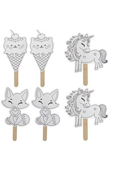 CBD CORAL BEST DEALS Set Creativ Etichete cu Model Unicorni Pisicute Inghetat...
