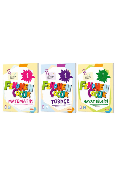 fenomen çocuk 2027 1. Sınıf 2. Dönem Matematik + Türkçe + Hayat Bilgisi Yeni ...