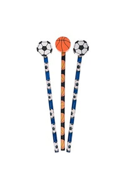 CBD CORAL BEST DEALS Creioane 3buc Topper radiera Fotbal Baschet