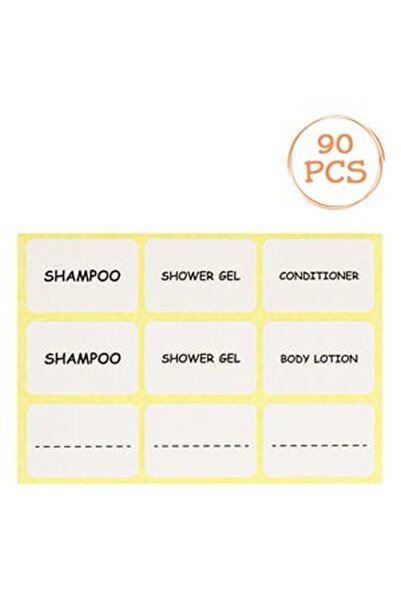 CBD CORAL BEST DEALS Etichete Autocolante pentru Sticle de Calatorie 3.8x2.5c...
