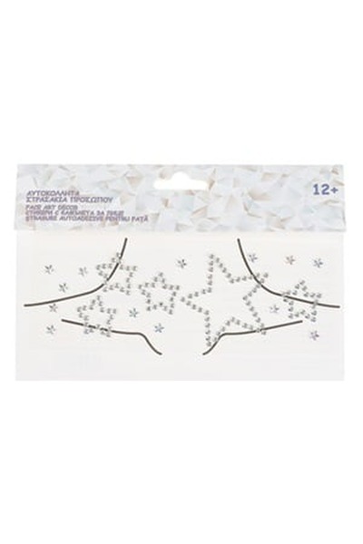 CBD CORAL BEST DEALS Strass-uri Autocolante pentru Gat Stele, 18x12cm
