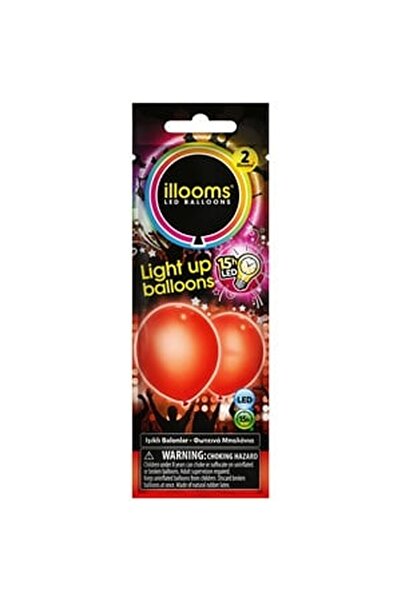 CBD CORAL BEST DEALS Baloane LED IlloomsRosii 2buc - Giochi Preziosi