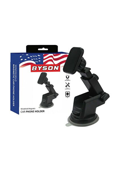 BYSON Magnetic Bracket Holder Square Type - Strong Grip Mount with 360° Rotat...